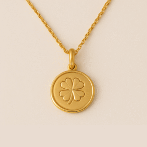 Colar Medalha da Sorte