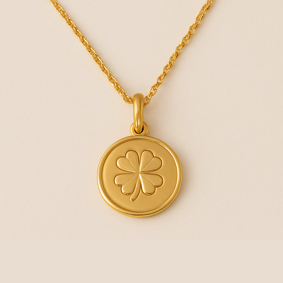 Colar Medalha da Sorte